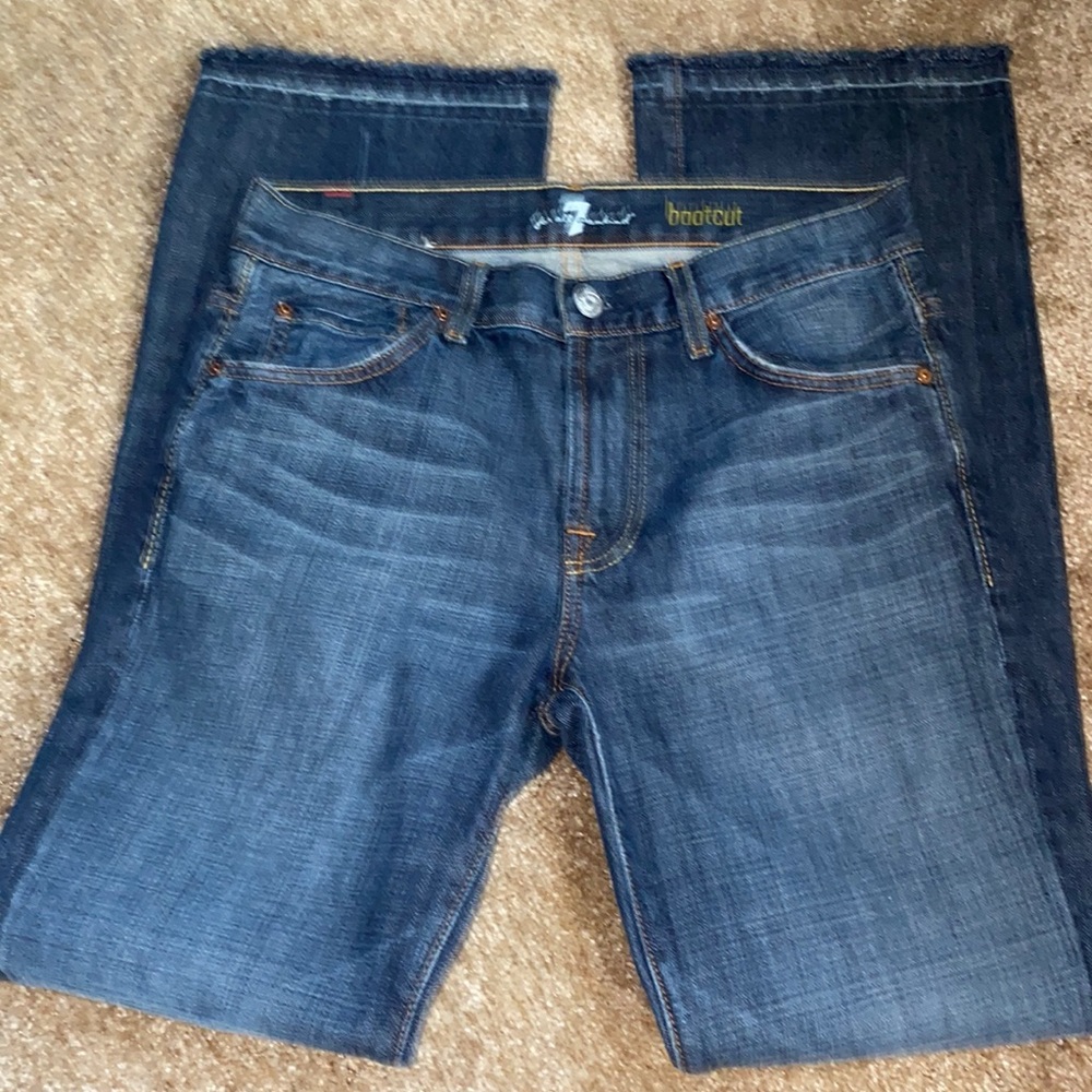 7 for all Mankind boot cut jeans size 30